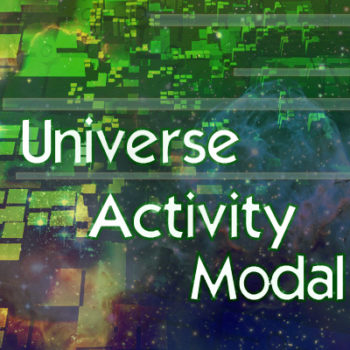 Universe Activity Modal