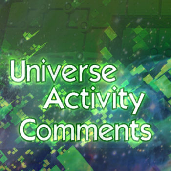 Universe Activity Comment